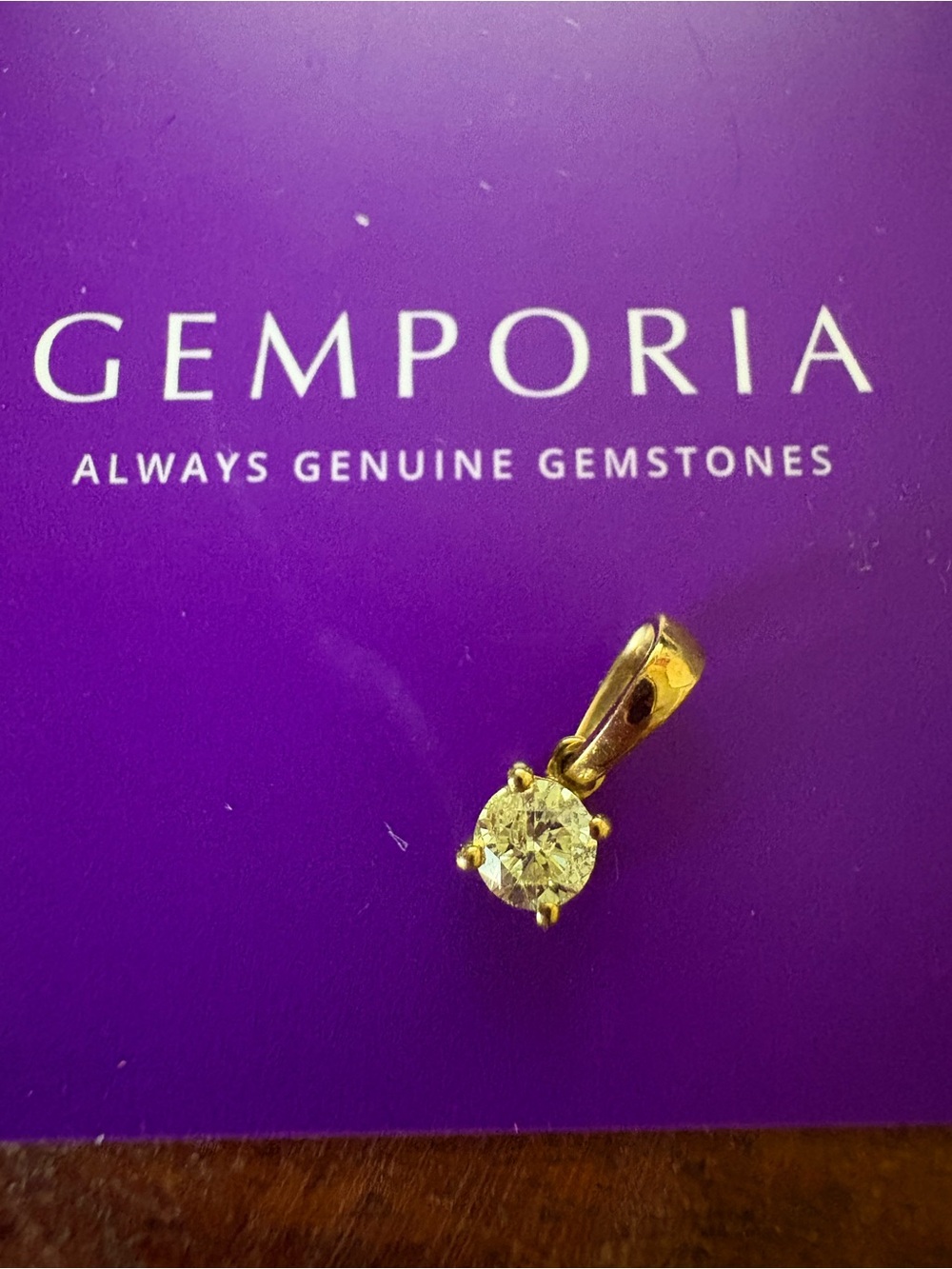 GEMPORIA Diamond Pendant